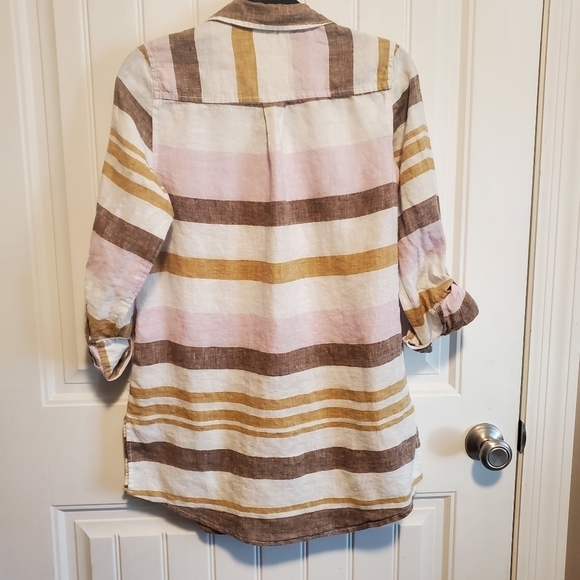 Rachel Zoe Small Linen Button Up - Picture 2 of 5